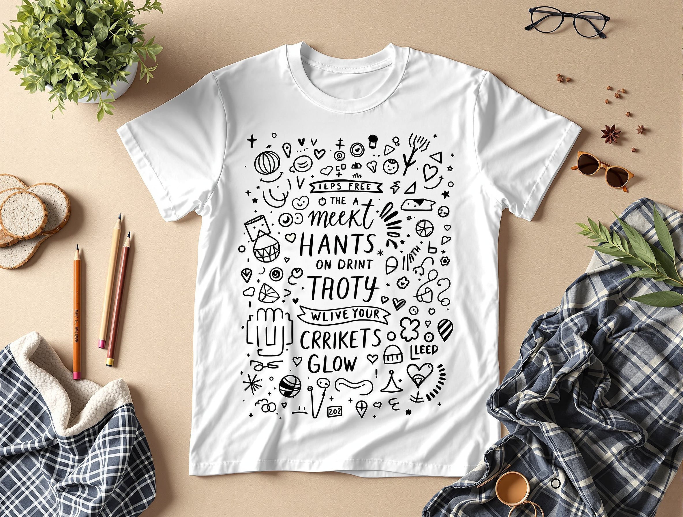 POD T-Shirt Collection — Print Design